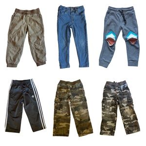 4T Boys Jeans/Pants Bundle of 6
